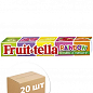Цукерки жувальні ТМ "Fruittella" Веселка 41 г упаковка 20 шт
