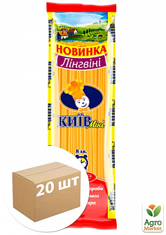 Макаронные изделия "Киев-микс" лингвини 450 г упаковка 20 шт2