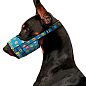 Намордник для собак WAUDOG Nylon, рисунок "ВАУ", пластиковый фастекс, размер №1, О 14-20 см (5378) купить