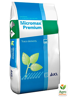 Удобрение "Micromax Premium" 12MgO+15Fe+2,5Mn+1Zn+0,2B+1Cu+0,04Mo, 3-4м. ТМ "ICL" 25кг1