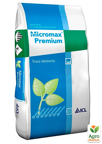Добриво Micromax Premium 12MgO+15Fe+2,5Mn+1Zn+0,2B+1Cu+0,04Mo, 3-4м. ТМ "ICL" 25кг
