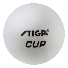 Кулі для настільного тенісу Stiga Cup 3 6 шт білий C-6 SKL83-2819372