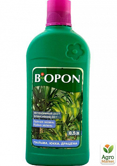 Удобрение  для юкки драцены пальмы ТМ "BIOPON" 0.5л2