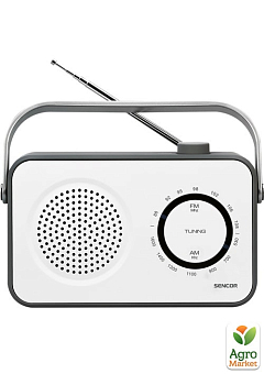 Портативный радиоприёмник SENCOR SRD 2100 Белый1