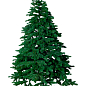 Новогодняя елка искусственная "Королевская" высота 210см (пышная, зеленая) Праздничная красавица! купить