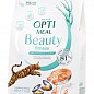 Сухой беззерновой полнорационный корм для взрослых кошек Optimeal Beauty Fitness на основе морепродуктов 4 кг (3674000)