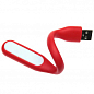 Фонарик-лампа для ноутбука и повербанка гибкая USB Led Light красный купить