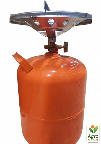 Газовый кемпинговый комплект NURGAZ 12л баллон с горелкой (Турция) - фото 3