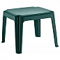 Столик для шезлонга Irak Plastik 45x45 зелений (4643)