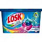 Losk тріо-капсули для прання Color 12 шт