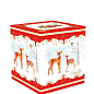 Чашка фарфоровая "Рождественская мелодия", олени, 275 мл (R1101#CHTR) купить