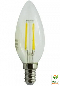 LM3074 Лампа Lemanso св-ая 5W C35 E14 COB 500LM 220-240V 4500K  свечка clear (558435)1