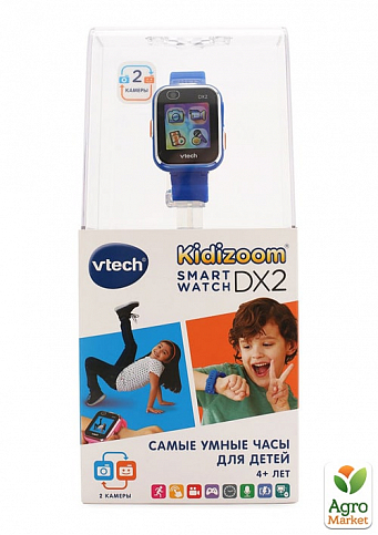 Детские смарт-часы - KIDIZOOM SMART WATCH DX2 Blue - фото 3