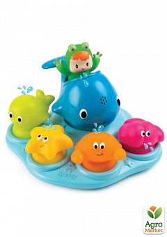 Набір для ванної Cotoons "Веселі тварини" на присосках, 12 міс.+ Smoby Toys1