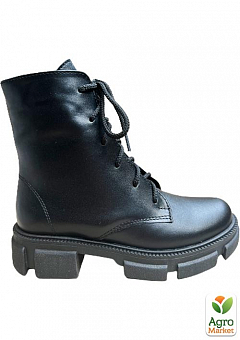 Женские ботинки зимние Amir DSO116 38 24см Черные1