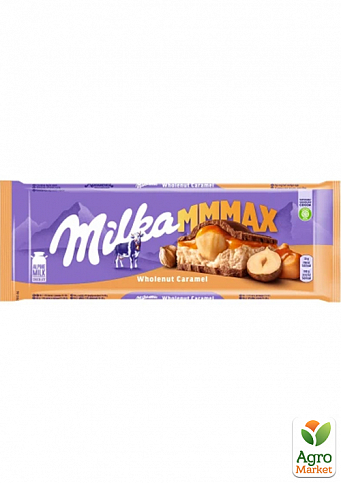 Шоколад цельный орех и карамель (Toffi) ТМ "Milka" 300г упаковка 12шт - фото 2