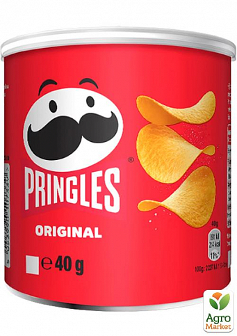 Чипсы Original (оригинал) ТМ "Pringles" 40г упаковка 12 шт - фото 2