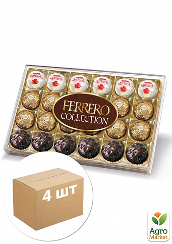 Цукерки (Колекція нова) ТМ "Ferrero" 260г упаковка 4шт
