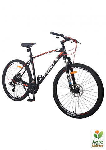 Велосипед FORTE TITAN размер рамы 19" размер колес 29" черно-красный (117178) - фото 7