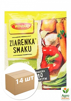 Приправа 10 овочів універсальна ТМ "Wіniary" 120г упаковка 14шт2