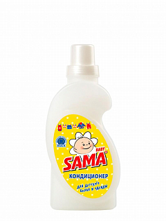 Кондиціонер для дитячої білизни та одягу ТМ "SAMA" "Baby" 4 л2