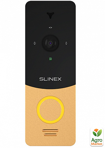 Вызывная IP-видеопанель Slinex ML-20IP gold+black - фото 2