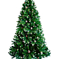 Новогодняя елка искусственная "Королева с шишками" высота 100см (пышная, зеленая) Праздничная красавица! купить