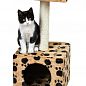Будиночок для кішки Zamora, маленький (61см, бежевий/текстура лап) "TRIXIE" TX-43354