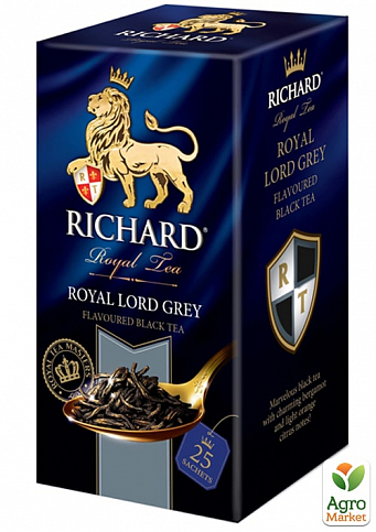 Чай Роял Лорд Грей ТМ "Richard" 50г упаковка 12шт - фото 2