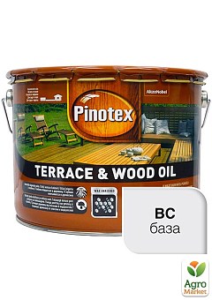 Масло для обработки дерева Pinotex Terrace & Wood Oil Бесцветный 10 л1
