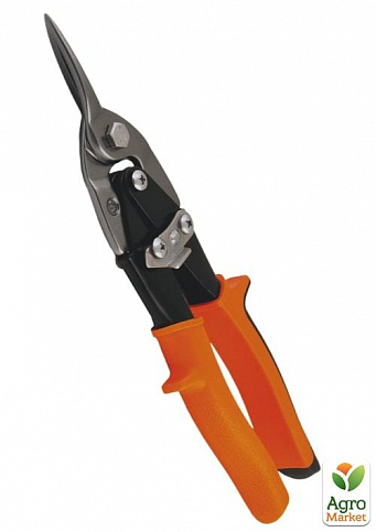 Ножиці для металу MASTERTOOL CrMo 250 мм прямий різ 01-0427