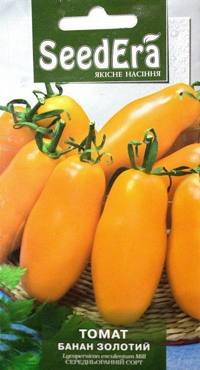 Томат "Банан эолотой" ТМ "SeedEra" 0.1г