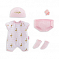 Набор одежды для новорожденного "Фламинго" с подгузником и пустышкой, серия 36 см, 2+ Corolle купить