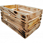 Ящик дерев'яний "Обпалений" довжина 25,5см, ширина 15.5см, висота 12,5см. купить