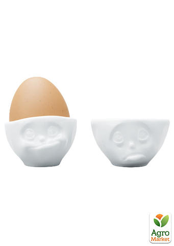 Набір з двох порцелянових підставок для яєць Tassen "Будь-ласка! та Ласий" (TASS15201/TA) - фото 3
