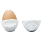 Набор из двух фарфоровых подставок для яиц Tassen "Пожалуйста! и Лакомый"  цена