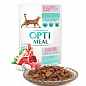 Влажный корм Optimeal для взрослых кошек с ягненком и индейкой 85 г (3396070)