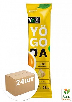 Чай имбирный ТМ "Yogoda" (стик) 25г упаковка 24шт2