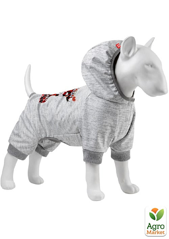 Комбінезон для собак WAUDOG Clothes малюнок "Харлі Квінн", софтшелл, XS22, B 25-29 см, С 16-19 см (301-0153)