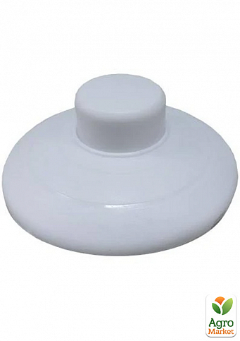 Кнопка кругла Lemanso біла/ LMA095 (79105)
