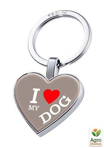 Брелок для ключів Troika I Love My Dog (#KYR22-A178)