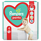 PAMPERS детские одноразовые подгузники-трусики Pants Размер 4 Maxi (9-15 кг) Средняя 25 шт
