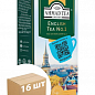 Чай Англійська №1 (пакетик з биркою) Ahmad 25х2г упаковка 16шт