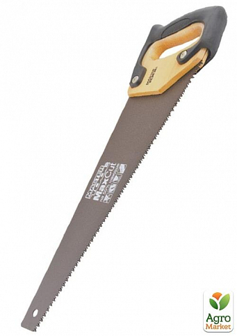 Ножовка столярная MASTERTOOL 7TPI MAX CUT тефлоновое покрытие 400 мм закаленный зуб 3D заточка 14-2340
