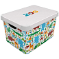Коробка Qutu Style Box Зоопарк 20 л