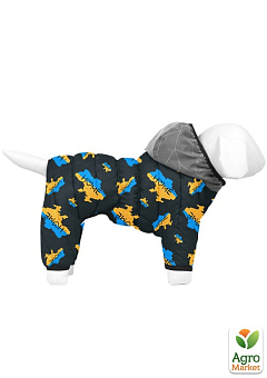 Комбінезон для собак WAUDOG Clothes малюнок "Дім", M45, В 57-60 см, С 41-44 см (5445-0230)1
