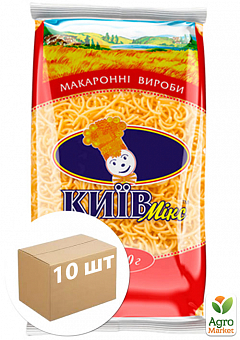 Макаронные изделия "Киев-микс" червячок 1 кг уп.10 шт1