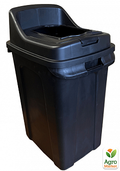 Бак для сортировки мусора Planet Re-Cycler 70 л черный (органика) (12191)1