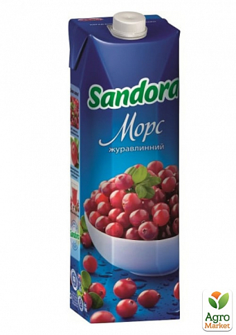 Морс журавлинний ТМ "Sandora" 0,95 л упаковка 10шт - фото 2