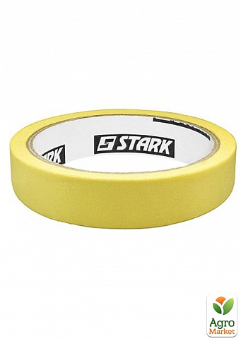 Малярная лента Stark стандарт желтая 24х20м - фото 3